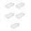 5Pcs Clear PVC Doll Display Organizer Portable Small Doll Storage Bag 5