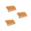 72Pcs Soft Cork Hat Padding Tape Yellow Self-Adhesive Hat Fit Support 8