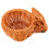 2Pcs Light Brown Rabbit Shaped Woven Basket Multipurpose Home Storage 2