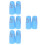 48Pcs Easy-Clean Plastic Stackable Cups Set for Sport Cup Games 8