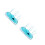 2Pcs PP Bottle Drying Rack Blue Infant Feeding Bottle Organizer 5