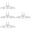 4Pcs Plastic Garment Steamer Hanger Foldable Clothes Rack 9