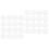 60Pcs White Cuttable DIY Plastic Mesh Sheet Multi-Use Sturdy Grid 4