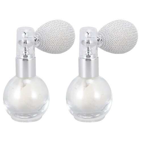4St Make-Up Poeder Spray Wit Voor Haar, Lichaam En Highlight