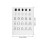 2Pcs Transparent Silicone Nail Practice Mat Soft Manicure Coloring Pad 10