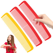 12Pcs Assorted Color Natural Combs Halloween Big Comb for Party Favors