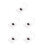 5Pcs Durable Dark Brown Meteorite Crystal Rocks for Educational Use 4