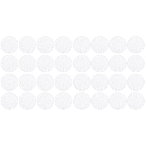 60Pcs White Cuttable DIY Plastic Mesh Sheet Multi-Use Sturdy Grid 1