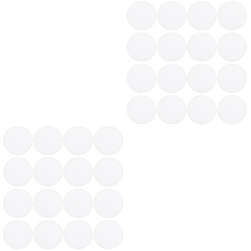 60Pcs White Cuttable DIY Plastic Mesh Sheet Multi-Use Sturdy Grid 2