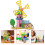 5Sets Durable DIY Assembly Wood Windmill House 3D Puzzle Multi-Color 1