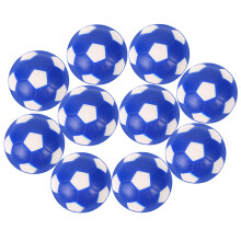 50Pcs Durable Blue PVC Table Football Balls for Desktop and Party Use