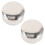 10Pcs Stainless Steel Tube End Caps Handrail Protector Silver 2