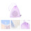 3Sets Breastfeeding Breast Pads Soft Cloth Reusable Leak-Proof Cushion 11