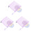 3Sets Breastfeeding Breast Pads Soft Cloth Reusable Leak-Proof Cushion 2