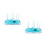 2Pcs PP Bottle Drying Rack Blue Infant Feeding Bottle Organizer 9