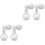 4St Make-Up Poeder Spray Wit Voor Haar, Lichaam En Highlight 3