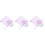 3Sets Breastfeeding Breast Pads Soft Cloth Reusable Leak-Proof Cushion 4