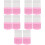 10Pcs Pink Quilling Tools Plastic Metal DIY Paper Rolling Comb Craft 9
