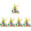 5Sets Durable DIY Assembly Wood Windmill House 3D Puzzle Multi-Color 7