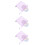3Sets Breastfeeding Breast Pads Soft Cloth Reusable Leak-Proof Cushion 8