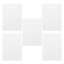 15Pcs Portable White Wood Drawing Boards for Acrylic Oil Painting