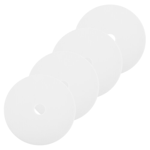 16Pcs White PP Toilet Brush Wand Refills Odor Blocking Tool 2