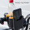 Multifunction Stroller Cup Holder 8.5cm Large Caliber 360 Rotating Black/Orange 6