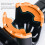 Multifunction Stroller Cup Holder 8.5cm Large Caliber 360 Rotating Black/Orange 7