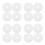 16Pcs White PP Toilet Brush Wand Refills Odor Blocking Tool 5