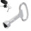 Threecorner key, triangular corner key  Diving tools, cork, cork, elevator maintenance key, water valve key, alloy tool for radiators, teasing 1