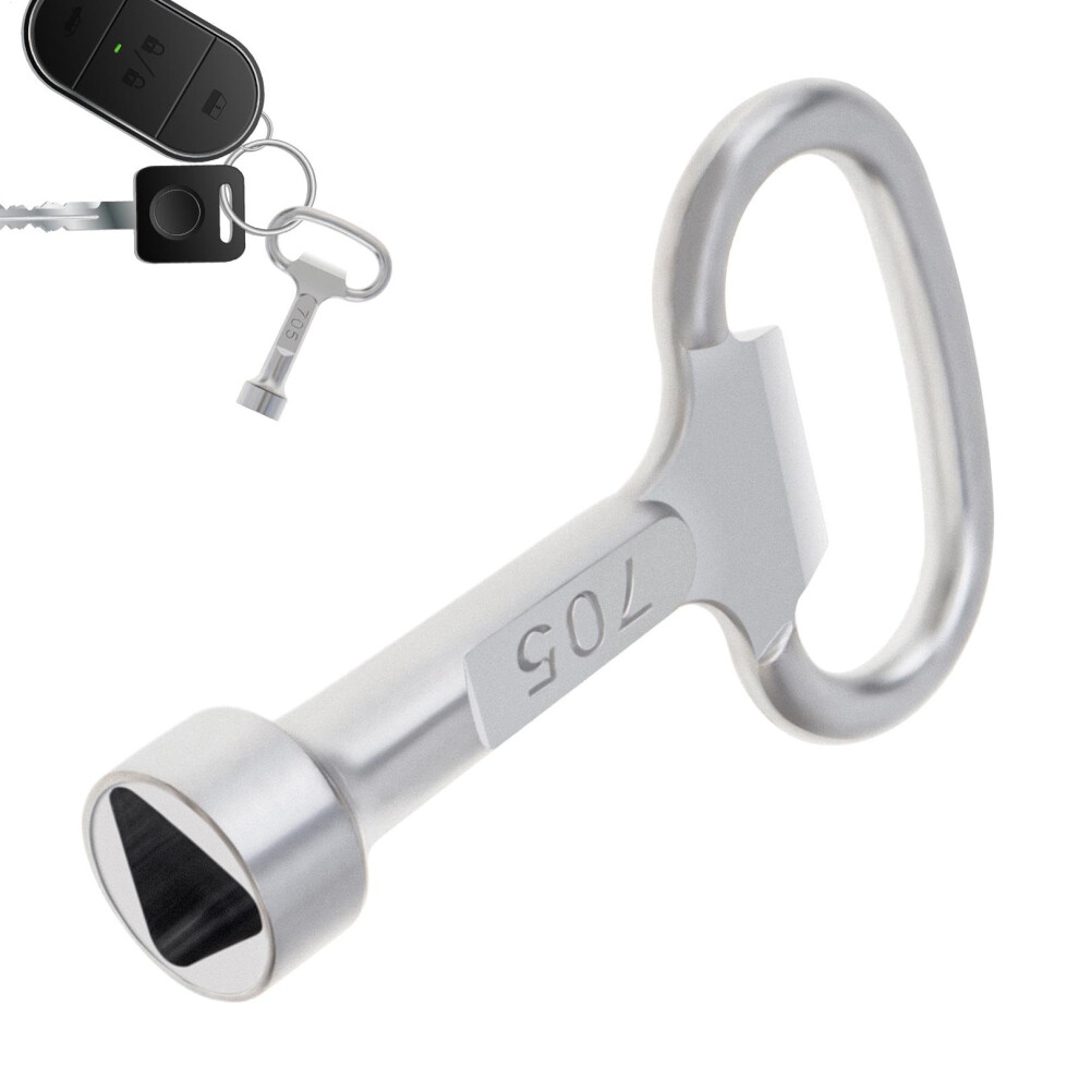 Threecorner Key, Triangular Corner Key Diving Tools, Cork, Cork, Elevator Maintenance Key, Water Valve Key, Alloy Tool For Radiators, Teasing 9347817058321
