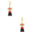 2Pcs Trophy Plastic Ballet Award for Children 8