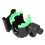 Multifunctional Stroller Cup Holder 8.5cm Large Caliber 360 Rotation Black Green 9