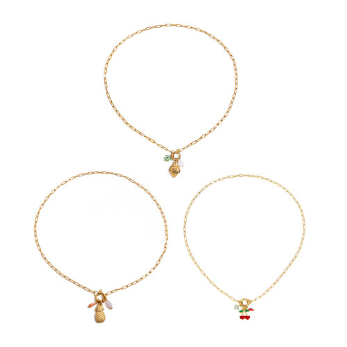 Minimalist Fruit Designed Necklace Lightweight-JDN0305040 1