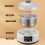Probiotic 1.2L Yogurt Maker Machine, 36Hour Temp Control, LED Display, Adjustable Time, Electric Yogurt Maker 5 Cups 4
