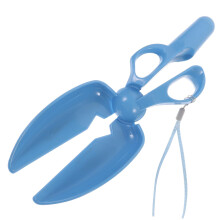 1 Piece Portable Dog Poop Scooper for Pet Waste, Lightweight and Durable Poop Pickup Clip, Easy to Use for Indoor and Outdoor Cleaning