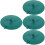 4Pcs Silicone Floor Drain Protector Pads Bathroom Covers 8