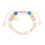 Buntes Charm-Armband mit-Katzenaugen-Engel 1