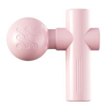 Fascia Tool, Muscle Massager, 3.94x3.94x1.85 Inches Portable Silent Motor, Massage Device for Home, Gym, Body, Neck, Back, Leg Pink