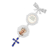 Elegante diamanten ingelegde strik broche pin charme voor