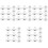 50Pcs Silver Silicone Earring Backs Secure Locking Backs for Studs 4