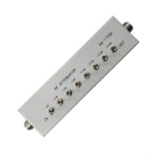 Frequency Attenuator 082dB Variable/Step Damper 50ohm for Radio Transmitter etc.