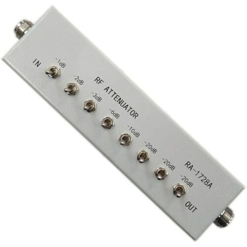 Frequency Attenuator 082dB Variable/Step Damper 50ohm for Radio Transmitter etc. 2