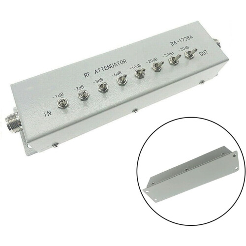 Frequency Attenuator 082dB Variable/Step Damper 50ohm for Radio Transmitter etc. 1