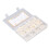 150Pcs White Nylon Standoff Screw Set 6 Sizes Mounting Hardware 16