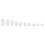 150Pcs White Nylon Standoff Screw Set 6 Sizes Mounting Hardware 14