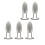 Gothic Designs Silver Mechanical Rings for Roleplay and Everyday 1