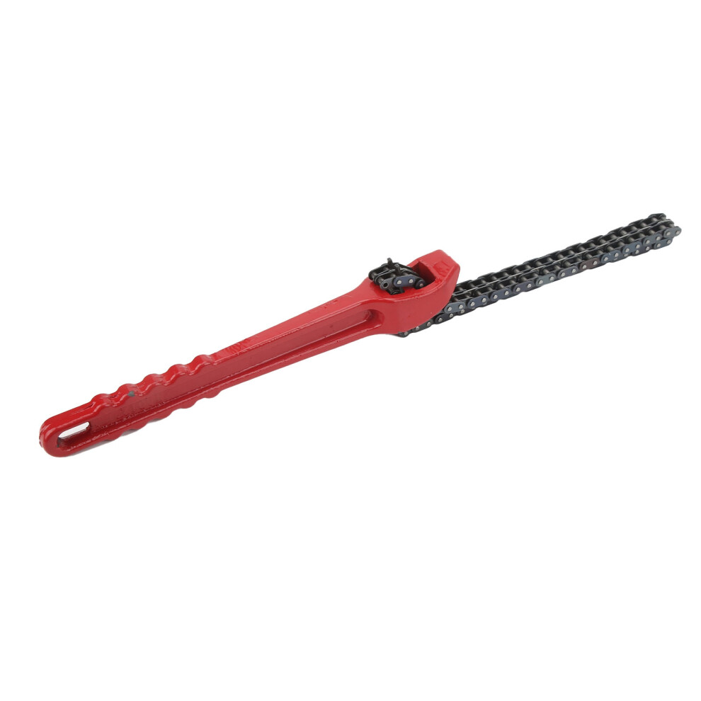 Metal Chain Oil Filter Wrench Universal Fit Ratcheting Removal Tool 3241373672327