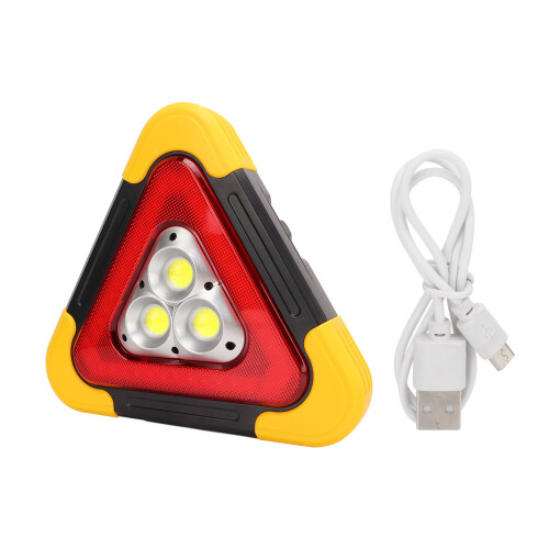 Car Warning Triangle Lamp Portable LED Malfunction Repair Warning Light 1