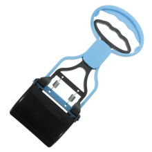 Longhandled shovel for easy outdoor scooping, ergonomic design made from durable ABS material.